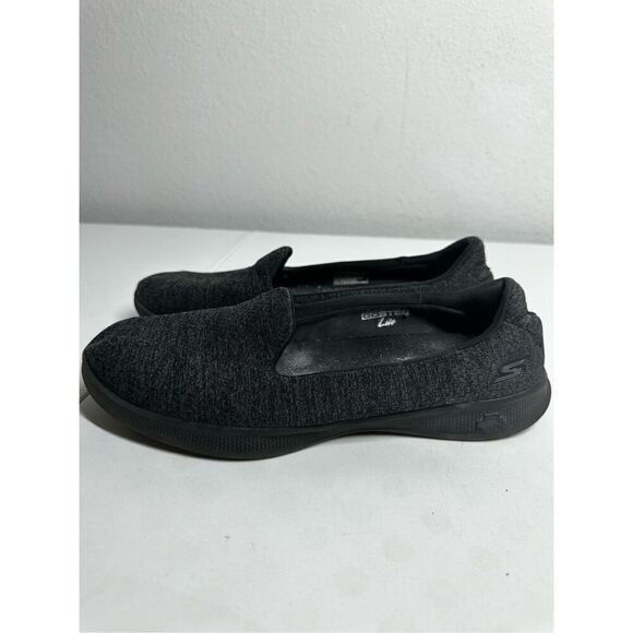 Skechers GoStep Life Mat Women's Comfort Slip On Shoes Size 8,5 Black - Picture 6 of 10